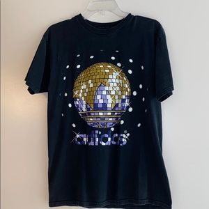 Disco ball Adidas tee🎱👾💦💜
